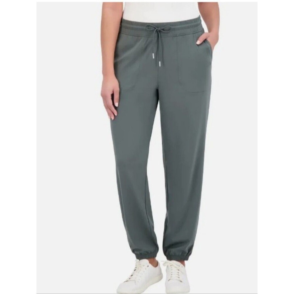 New Sage Collective Green Joggers Size Large 12 14 NWT